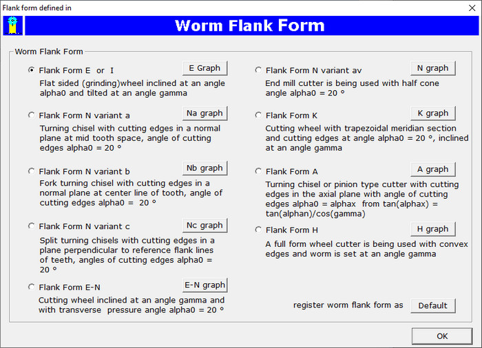 Worm Flank Form